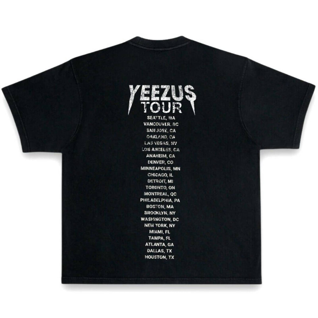 Kanye West Ye Yeezus God Wants You Indian Chief Oversized Vintage Style T-Shirt