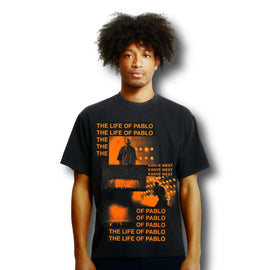 Kanye West Ye Saint Pablo TLOP Tour Heavy Boxy Streetwear Vintage Style T-Shirt
