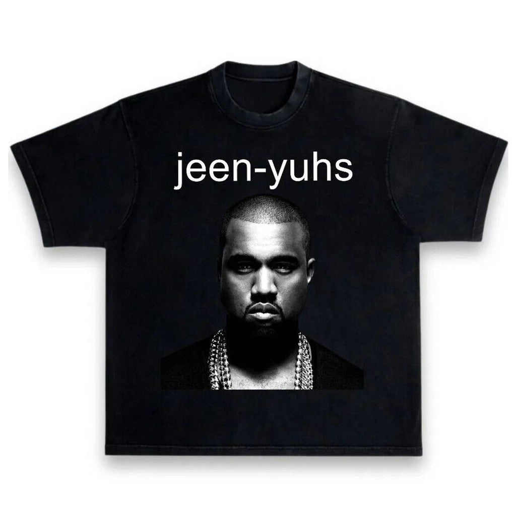 Kanye West Ye Yeezy Jeen-Yuhs Heavyweight Streetwear Boxy Vintage Style T-Shirt