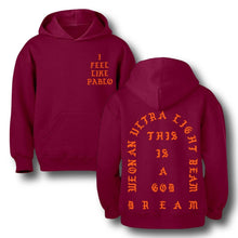 Load image into Gallery viewer, Kanye West Ye I Feel Like Pablo TLOP The Life Of Pablo Premium Streetwear Hoodie
