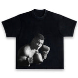Iron Mike Tyson Boxing Premium Heavyweight Streetwear Boxy Vintage Style T-Shirt