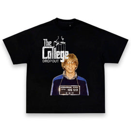 Kanye West Ye The College Dropout Bill Gates Mug Shot Boxy Vintage Style T-Shirt