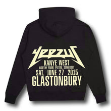 Load image into Gallery viewer, Kanye West Ye Yeezus Tour Glastonbury Festival Logo Premium Streetwear Hoodie