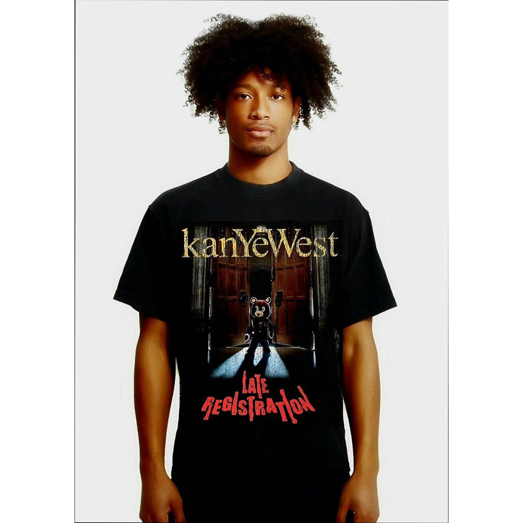Kanye West Ye Late Registration Premium Heavyweight Boxy Vintage Style T-Shirt