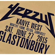 Load image into Gallery viewer, Kanye West Ye Yeezus Tour Logo Glastonbury Festival Premium Streetwear Hoodie
