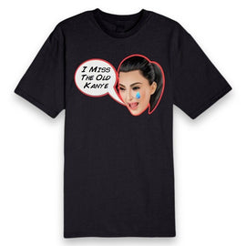 Kim Kardashian Crying Emoji I Miss The Old Kanye West Ye Premium Soft T-Shirt