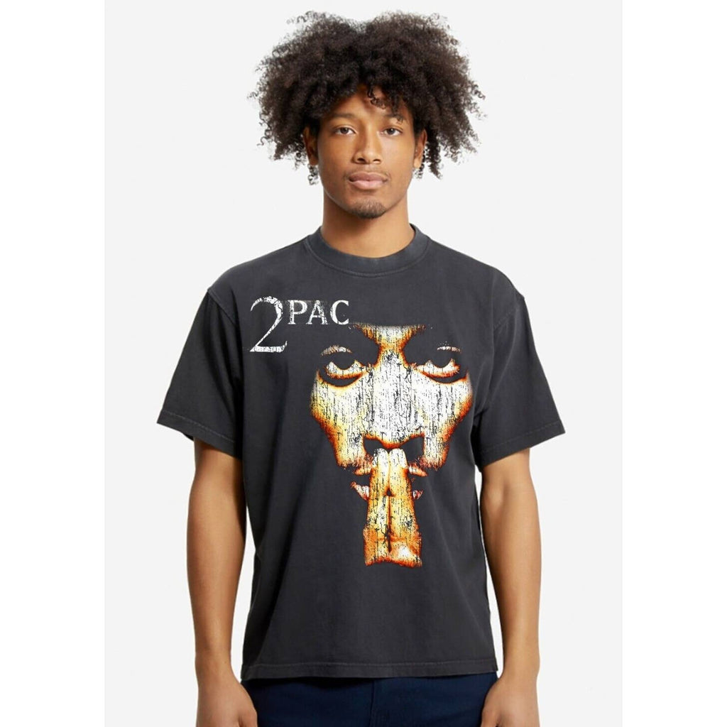 2Pac Tupac Shakur R U Still Down? Art 1997 Heavy Oversized Vintage Style T-Shirt