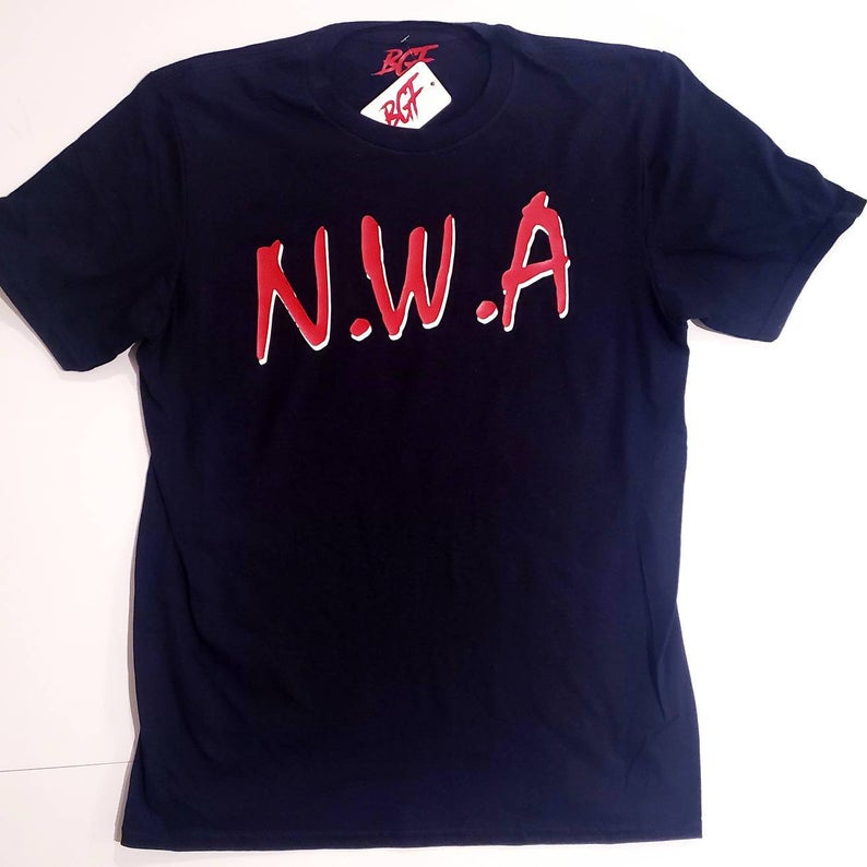 N.W.A. NWA Straight Outta Compton Logo Premium T-Shirt – BGF N.W.A. NWA Straight Outta Compton Logo Premium T-Shirt – BGF