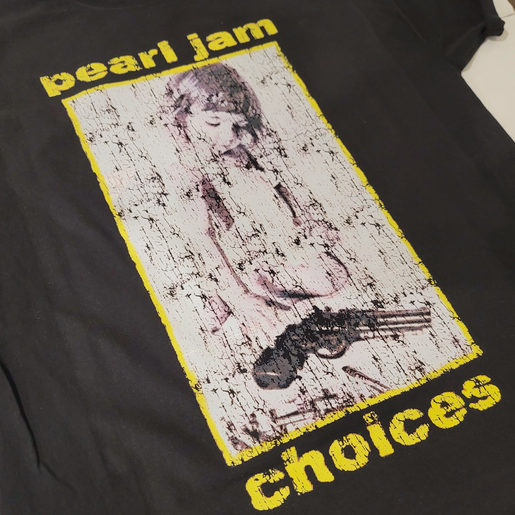 Buy CID Pearl Jam - Choices (Unisex) - Black - XL - T-Shirt at