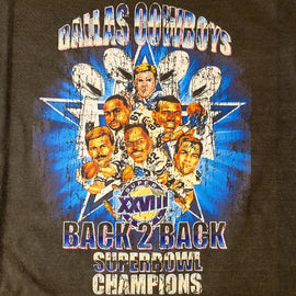 1994 Dallas Cowboys “Back to Back” Champions T-shirt