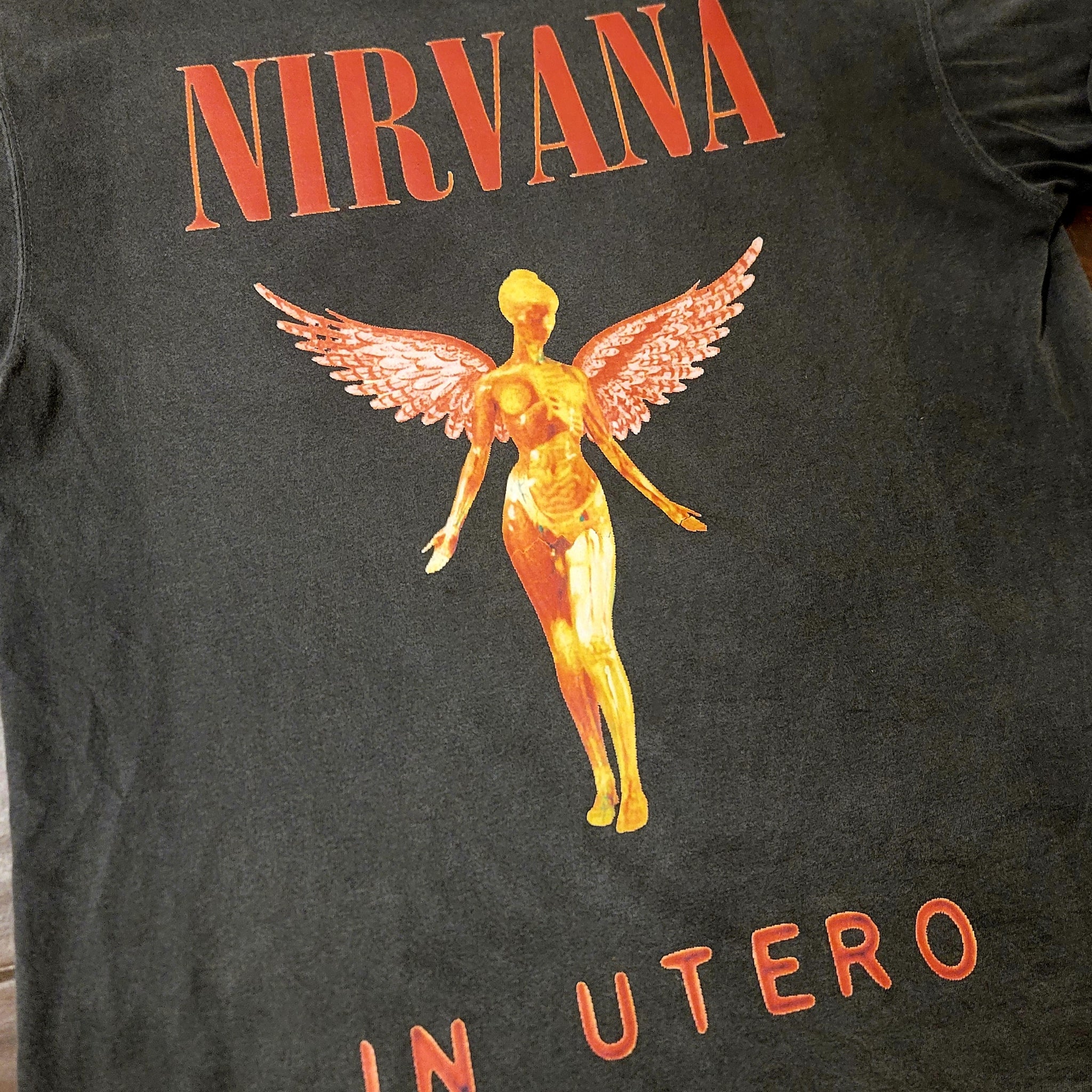 更に値下げ 破格スペシャル 90s NIRVANA INUTERO Tシャツ-