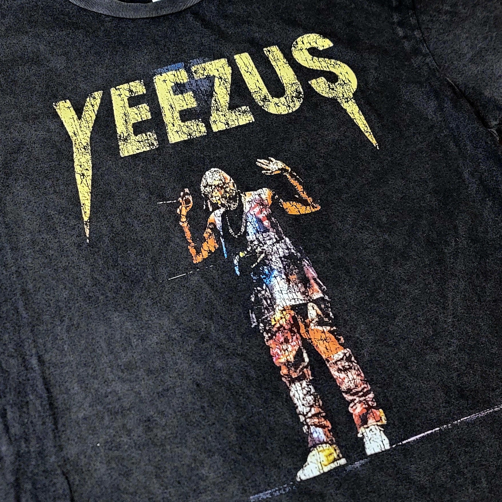 Kanye Ye Yeezus Concert Merch Distressed Vintage Bootleg Sty – Designs
