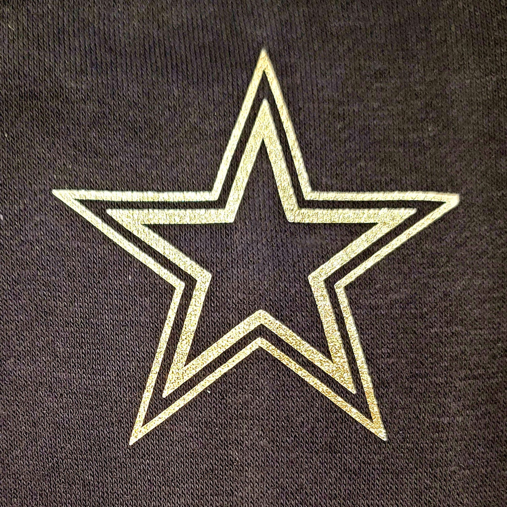 Dallas Cowboys Big Alternate Throwback Star Logo Premium Navy / Silver Hoodie