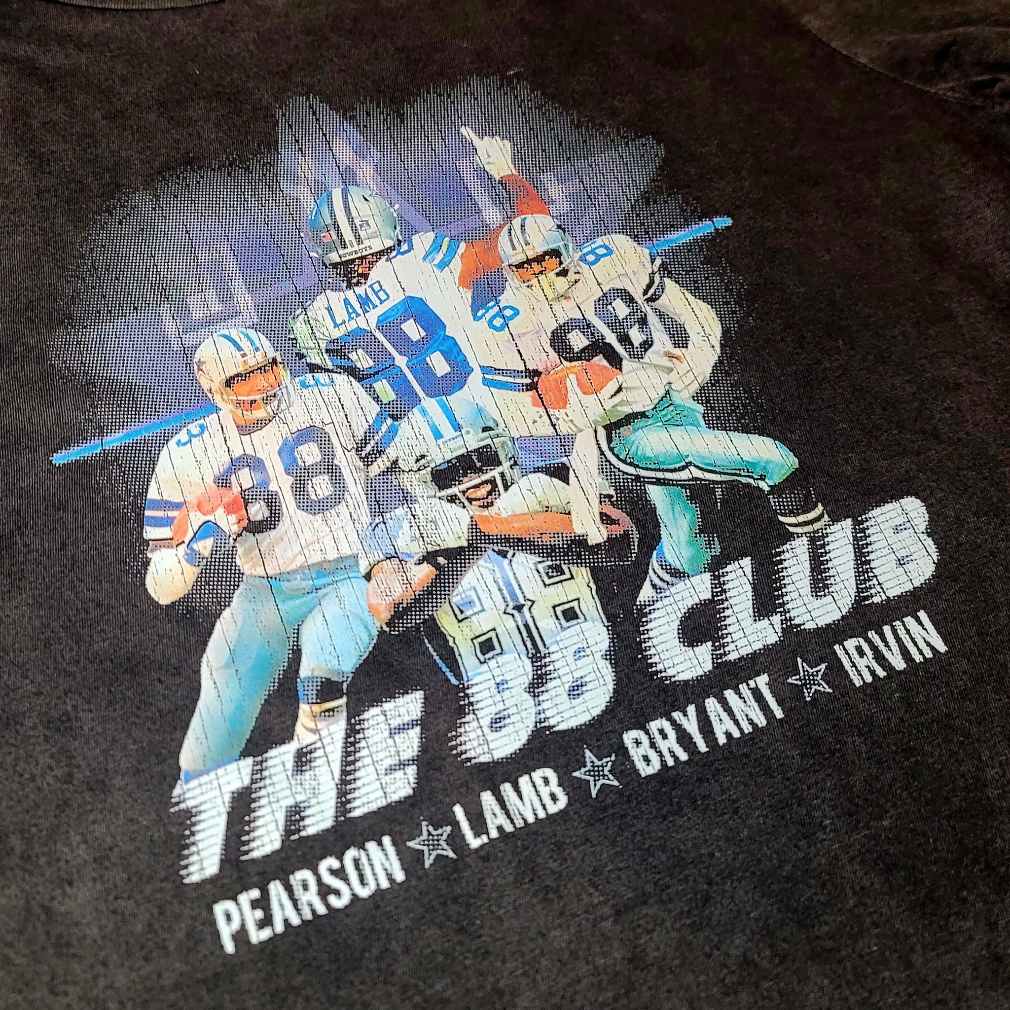 The 88 Club Dallas Cowboys Vintage Distressed Style T-Shirt, M