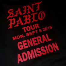 Load image into Gallery viewer, Kanye West / Ye Saint Pablo / The Life of Pablo Tour  Premium Hoodie