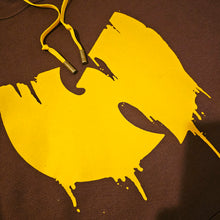 Load image into Gallery viewer, Wu-Tang Clan Drip Logo Premium Chocolate Brown Premium Hoodie