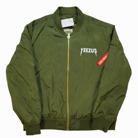 Green Bomber Jacke