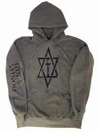 Grey and Black Hoodie