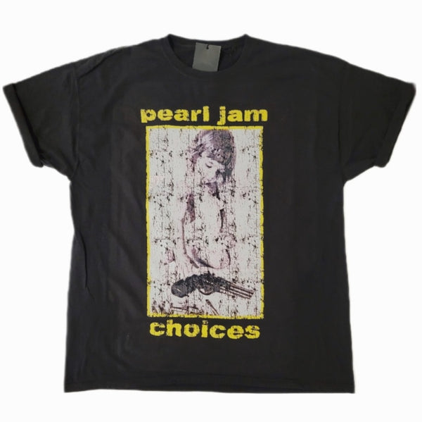 Vintage 1992 Pearl Jam Choices XL T Shirt Rare Kids Prefer Crayons To Guns