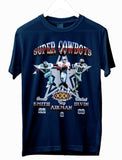Dallas Cowboys NFL Superbowl XXX 30 1996 90's Vintage Style T-Shirt Navy Blue