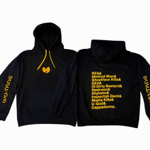 Load image into Gallery viewer, Wu-Tang Clan 36 Chambers Name List Logo Premium Hoodie