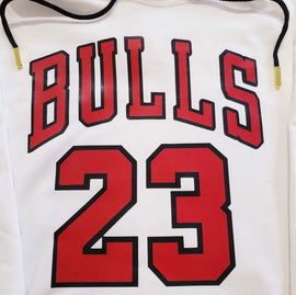 White And Red Hoodie