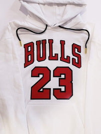 White And Red Hoodie