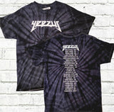 KANYE WEST Yeezus Tour Vintage Style Tie-Dye Premium Yeezy Shirt