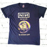 Nine Inch Nails NIN The Downward Spiral Old School 90's Alternative Rock Heavy Metal Retro Vintage Bootleg Style Premium T-Shirt