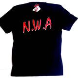 N.W.A. NWA Straight Outta Compton Premium T-Shirt old school 80's 90's hip hop rap black lives matter in Black, White, and Red