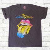 The ROLLING STONES Mick Jagger Rock and Roll Old School Distressed Retro Vintage Bootleg Style Premium T-Shirt