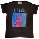 NIRVANA SLIVER Nevermind Kurt Cobain 90's Grunge Alternative Rock Distressed Vintage Style Premium T-Shirt