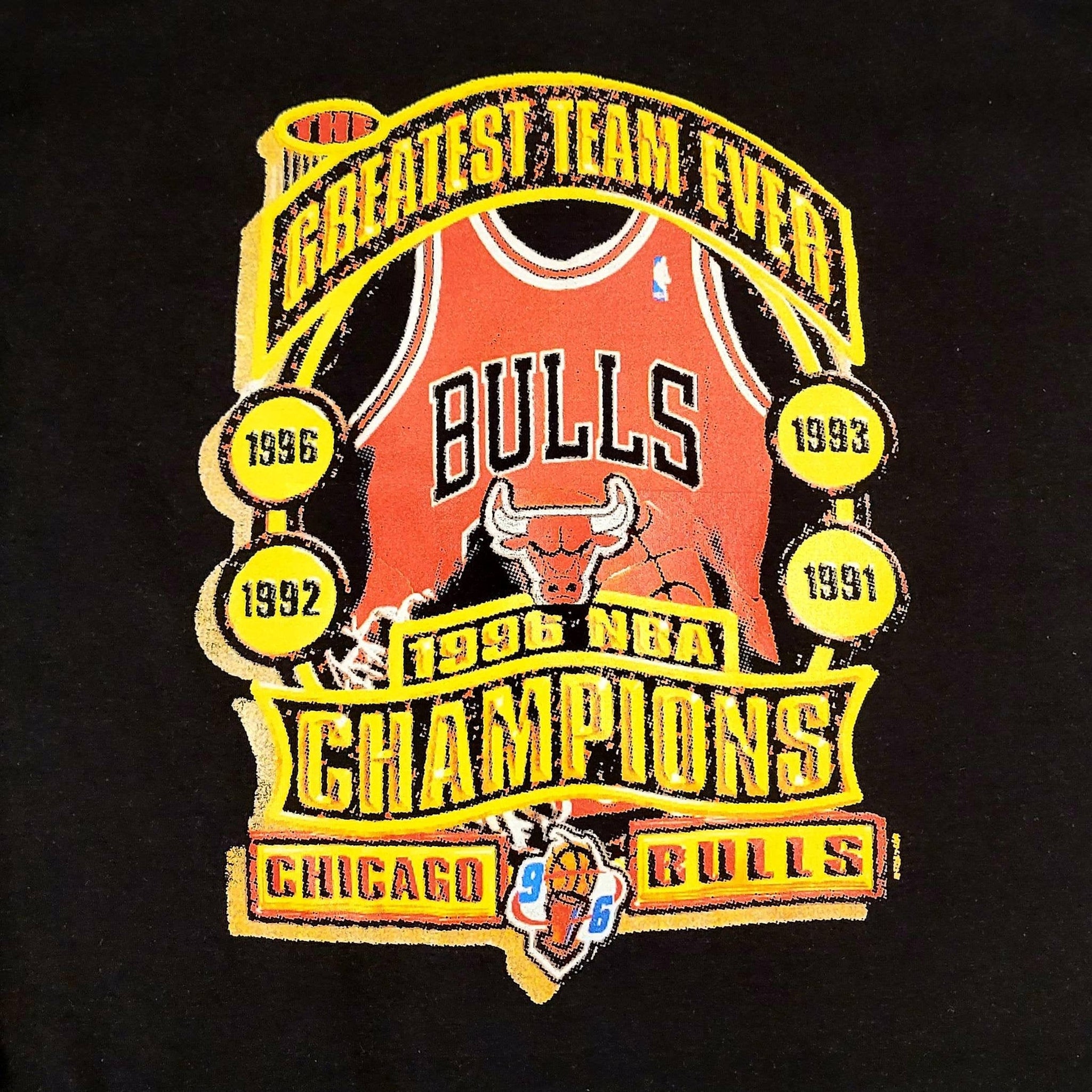 1992 Michael Jordan Chicago Bulls World Champion T-Shirt - XL