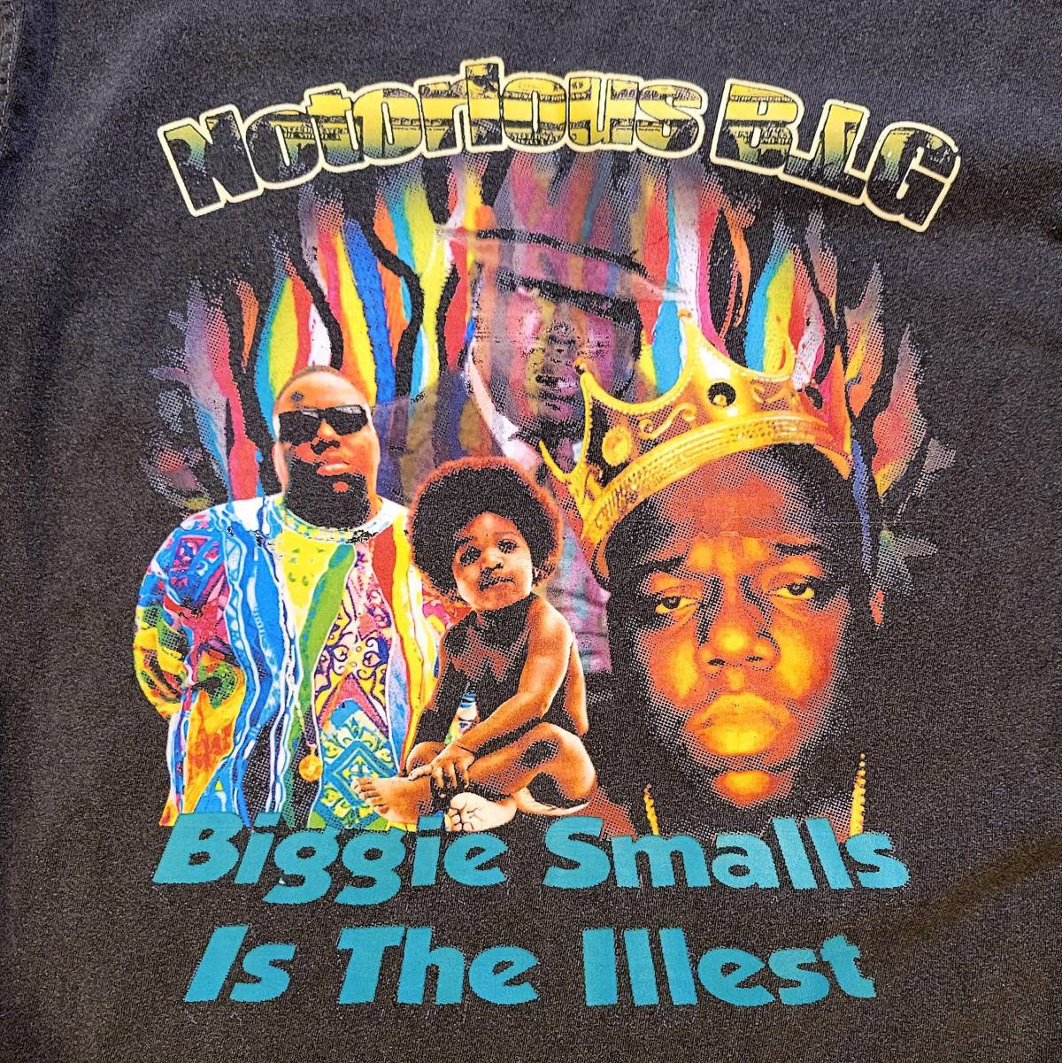 NOTORIOUS BIG b.i.g. Biggie Smalls Is The Illest 90's rap hip hop