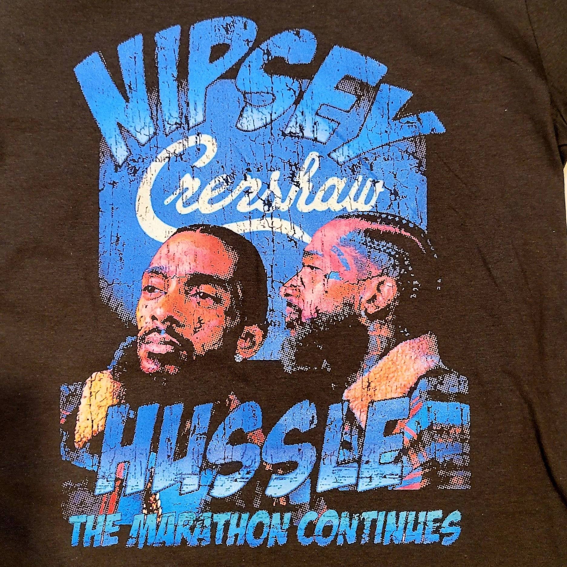 Crenshaw Nipsey Hussle #60 Victory Lap Cover Hip Hop Rap Men's  Basketball Jersey