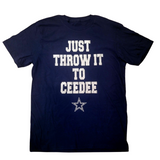 Just Throw It To CeeDee Dallas Cowboys Premium T-Shirt