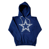 Dallas Cowboys Big Logo Premium Navy Hoodie