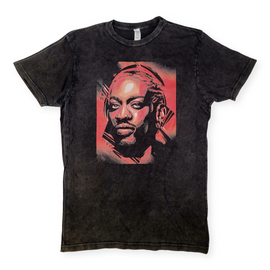 Dennis Rodman Portrait Chicago Bulls 90's Bootleg, Vintage Style T-Shirt