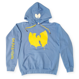 Wu-Tang Clan Drip Logo Premium Light Blue Premium Hoodie